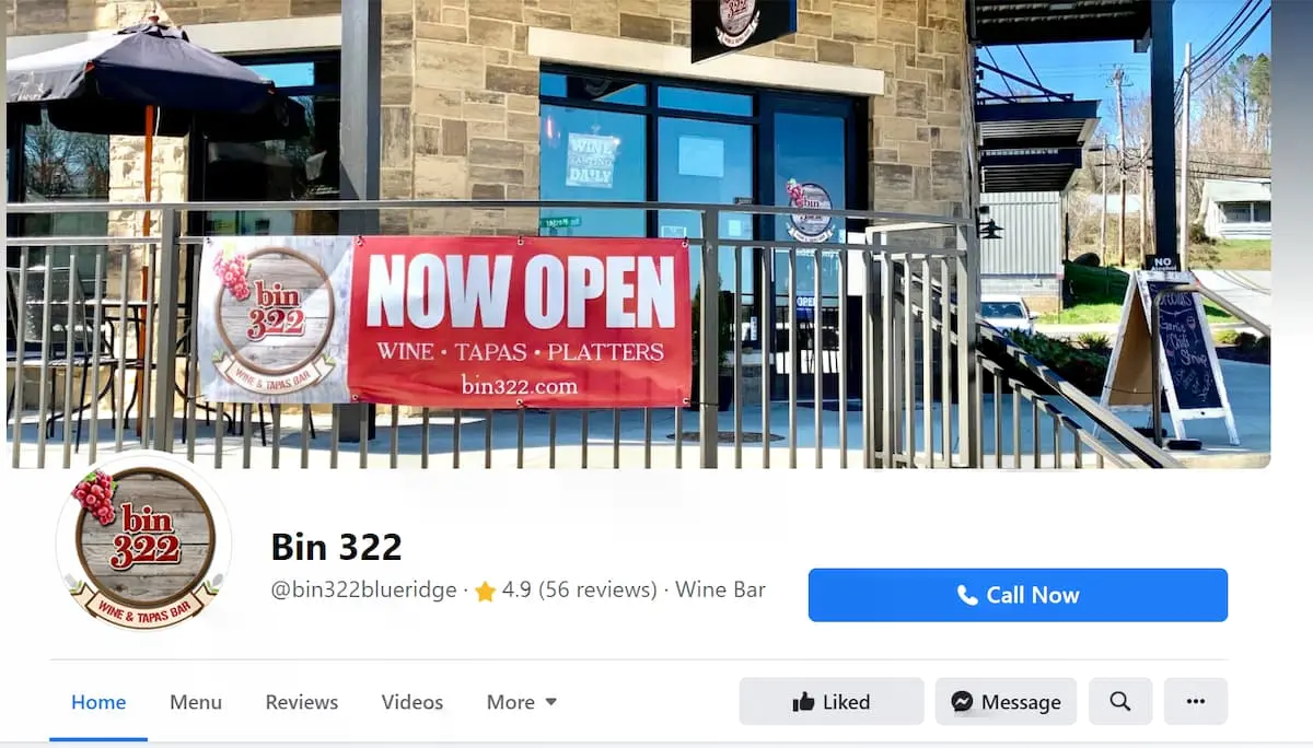 Bin322 Wine & Tapas Bar Facebook